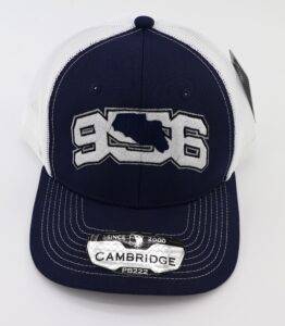 956 Navy Embroidered Cap
