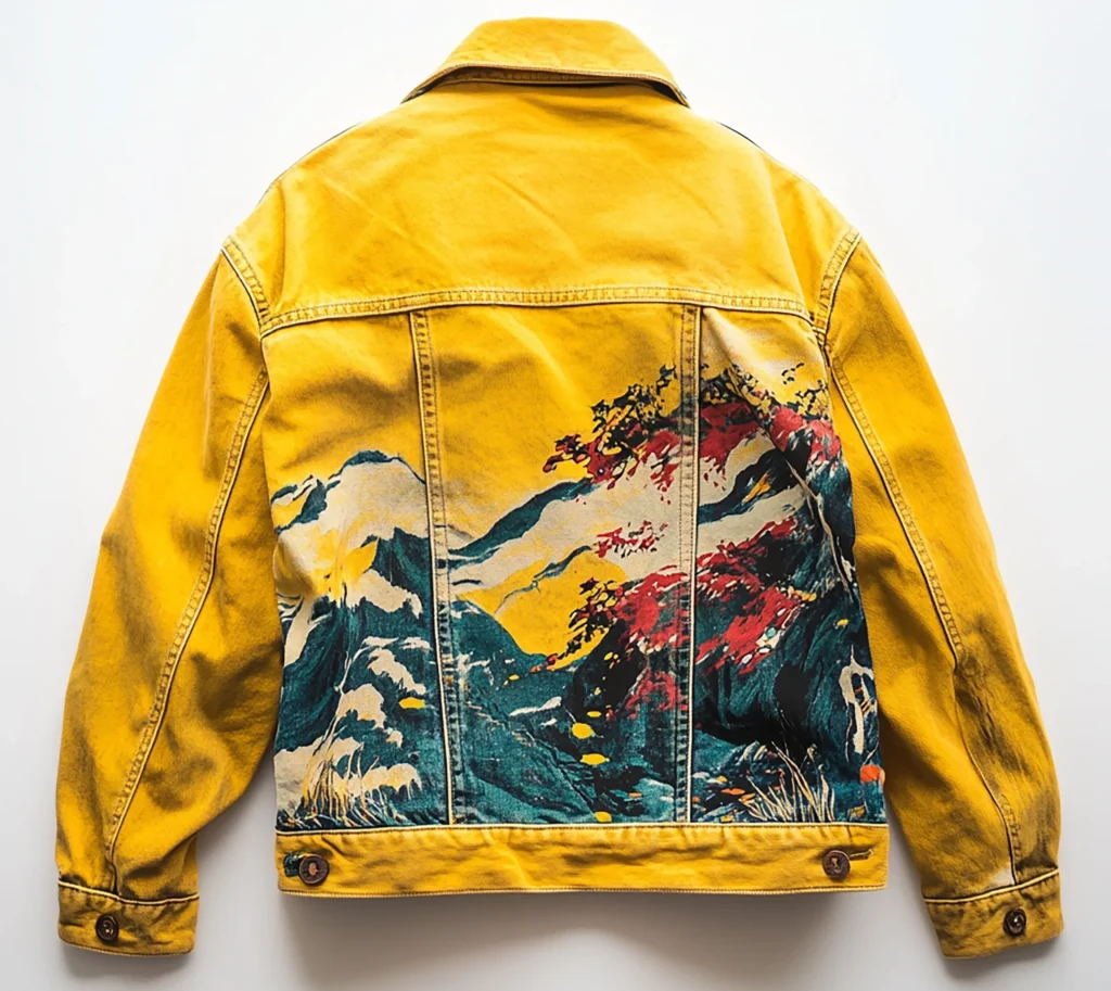 Jacket Back Screen Printing