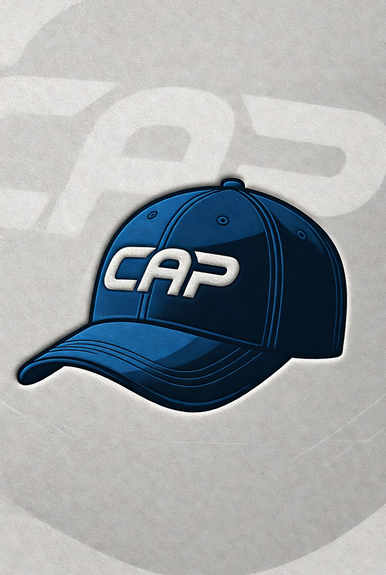 Cap Logo Vector Art Services in Kent, UK – Sharp, Scalable & Print-Ready Artwork