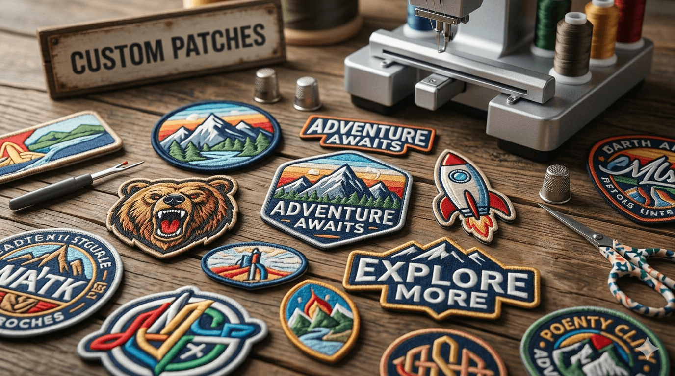 Custom Embroidered Patches & Badges in the UK
